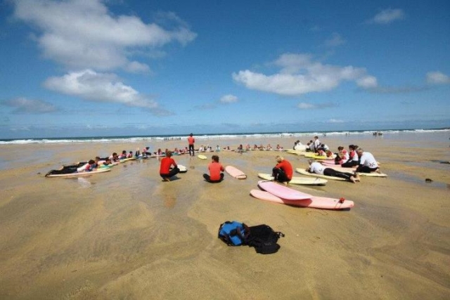  Lecciones de surf de grupo 